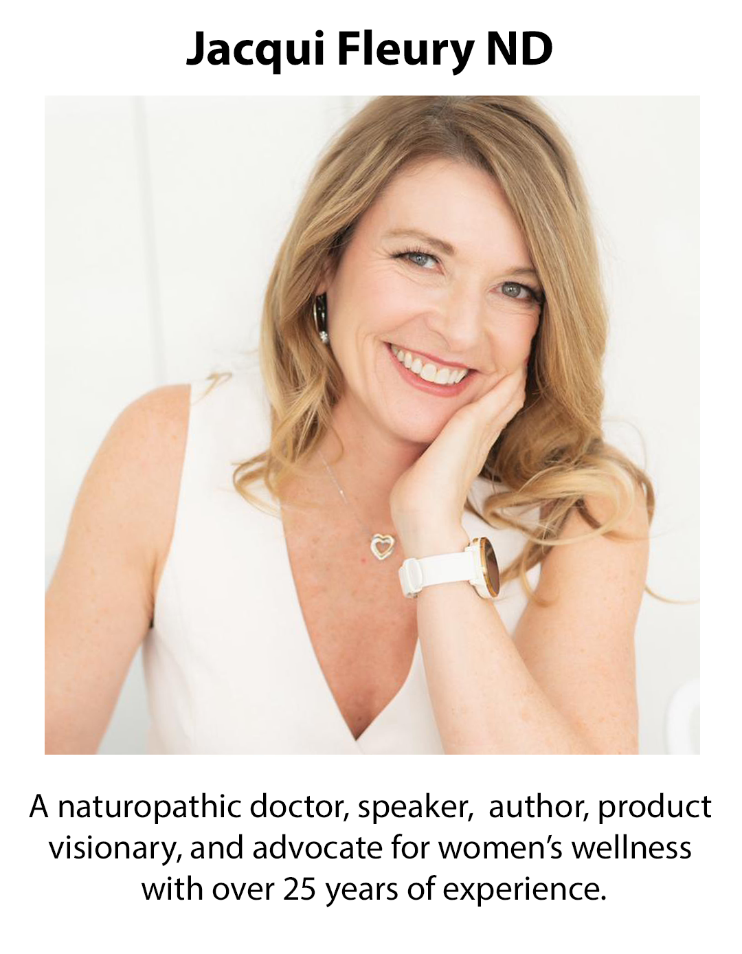 Dr. Jacqui Fleury ND